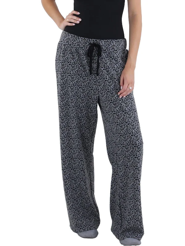 Yoga Shorts with Supportive Waistband -Womens Wide Leg Drawstring Sweatpants