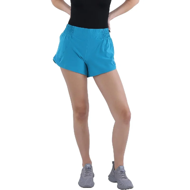 Yoga Shorts for Flexibility and Recovery Training -Womens Woven Fitness Shorts