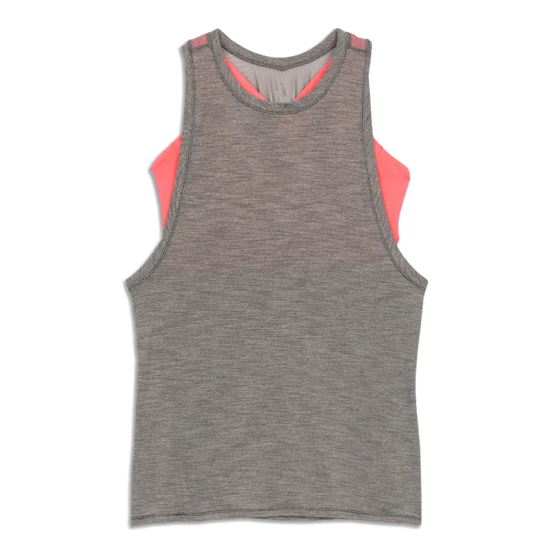 Stylish and Breathable Yoga Tops -Work The Circuit Tank Top - Resale