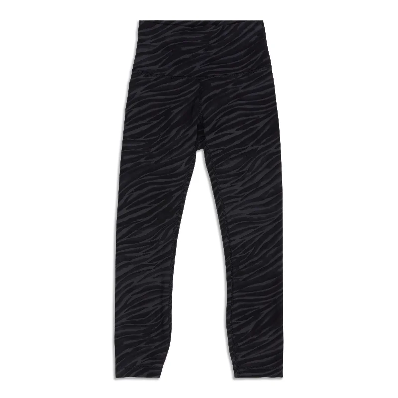 Yoga Pants with Seamless Waistband -Wunder Train High-Rise Crop - Resale