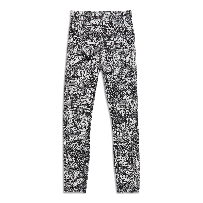 Wide Waistband Yoga Pants -Wunder Train High-Rise Tight - Resale
