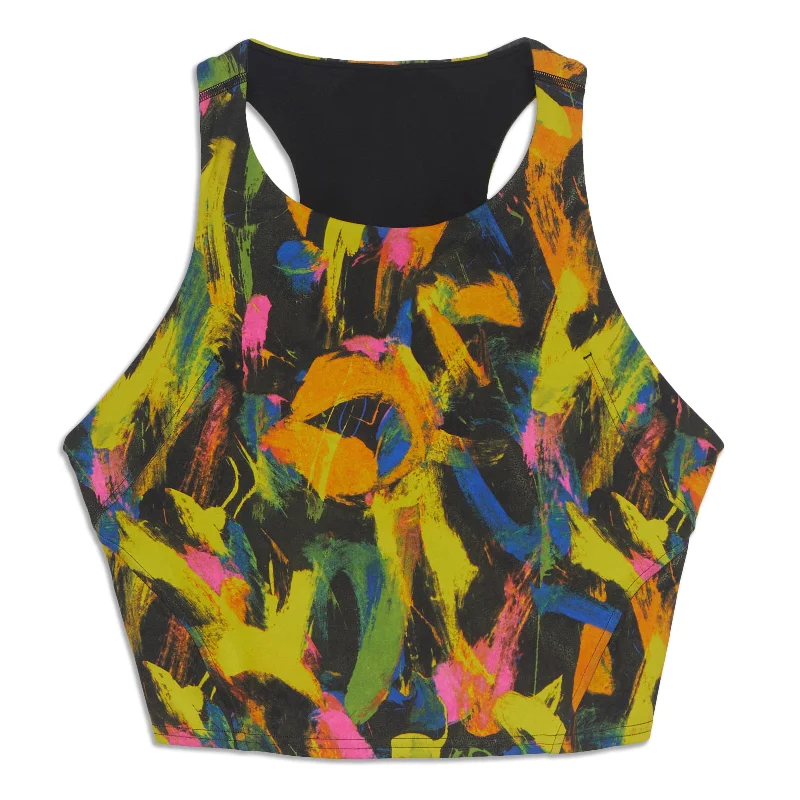 Stretchable Yoga Tops for Maximum Flexibility -Wunder Train Racerback Tank Top - Resale