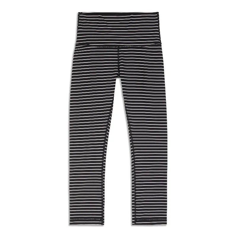 Yoga Pants for Building Flexibility -Wunder Under Crop High Rise - Resale