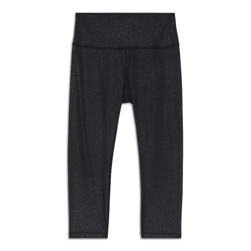 Soft Yoga Pants for Restorative Yoga -Wunder Under Crop High Rise - Resale