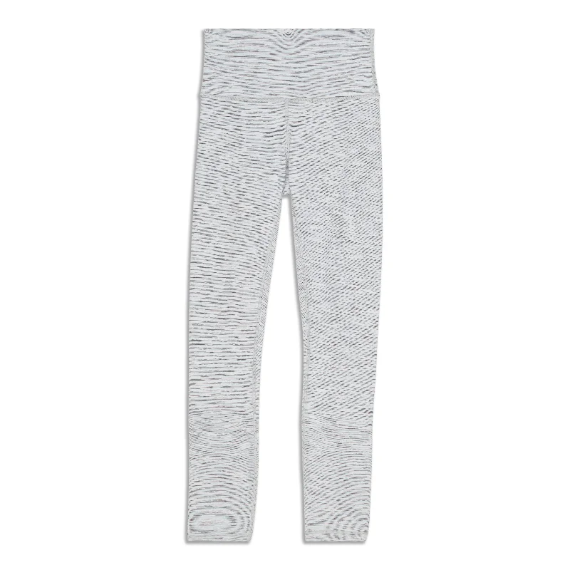 Yoga Pants with a Wide Waistband -Wunder Under High Rise Crop - Resale