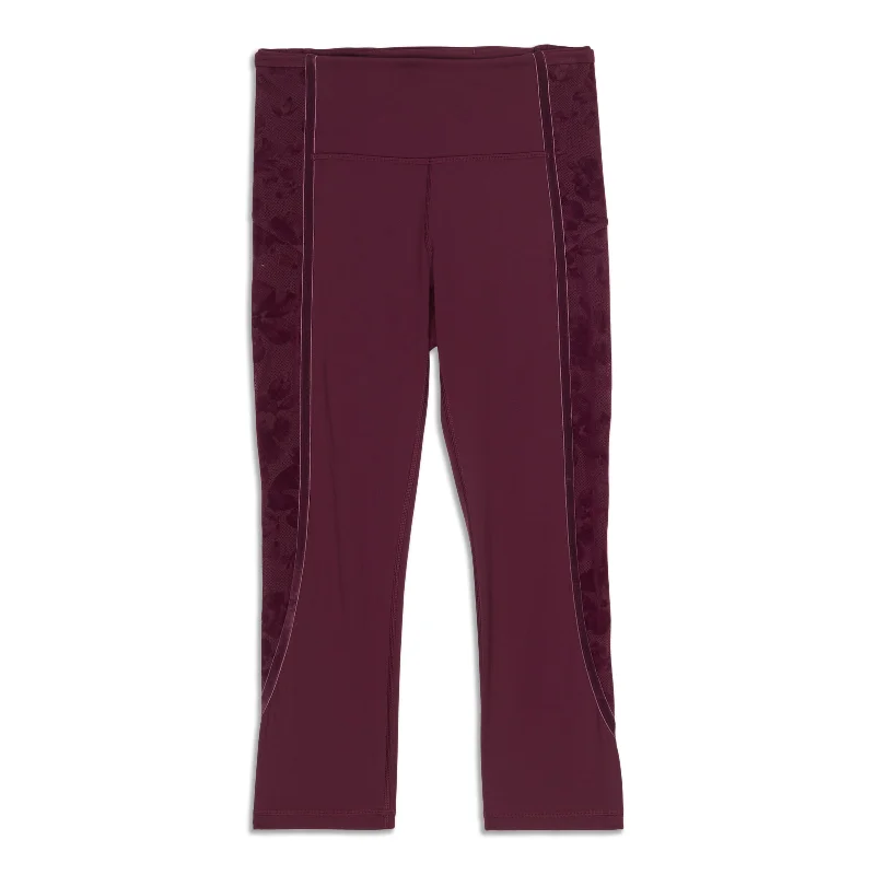 Comfortable Yoga Pants for Daily Wear -Wunder Under High Rise Crop - Resale
