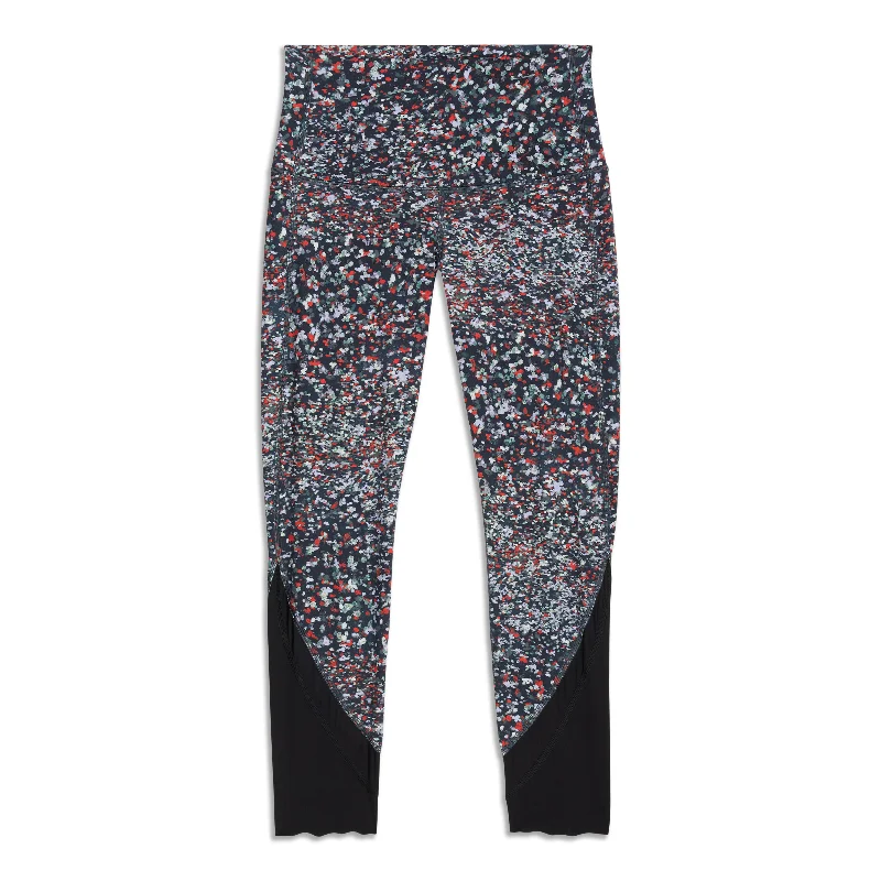 Soft Fit Yoga Pants -Wunder Under Scalloped Hem High-Rise Crop - Resale
