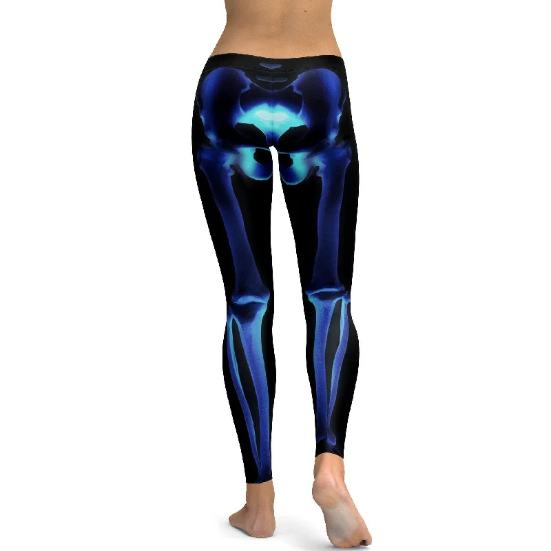 Affordable Yoga Pants for Comfort -X-ray Skeleton Leggings