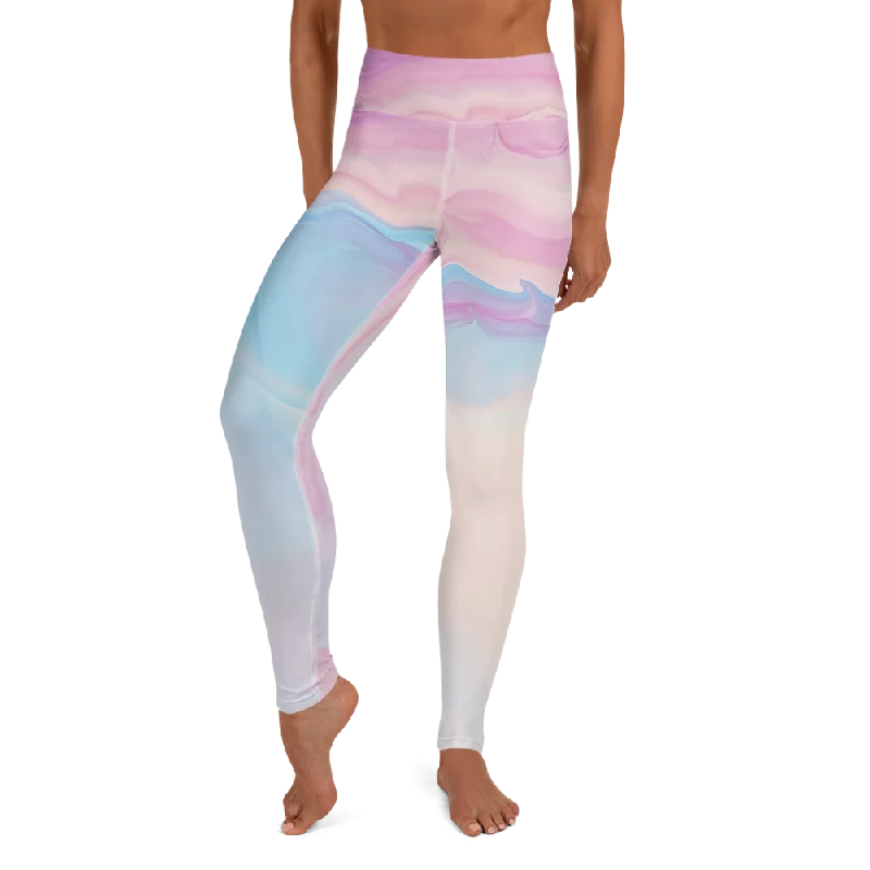 High-Waisted Yoga Pants -Reflection High Waist Womens Yoga Leggings