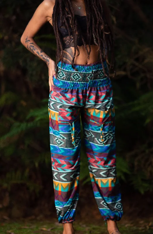 High Performance Yoga Pants for Women -Yoga Savasana Pants - Multicolor
