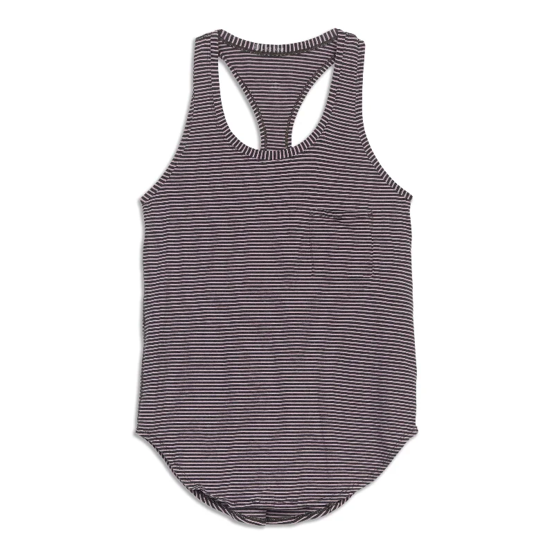 Breathable Yoga Tops for Yoga Practice -Yogi Racerback Tank Top - Resale