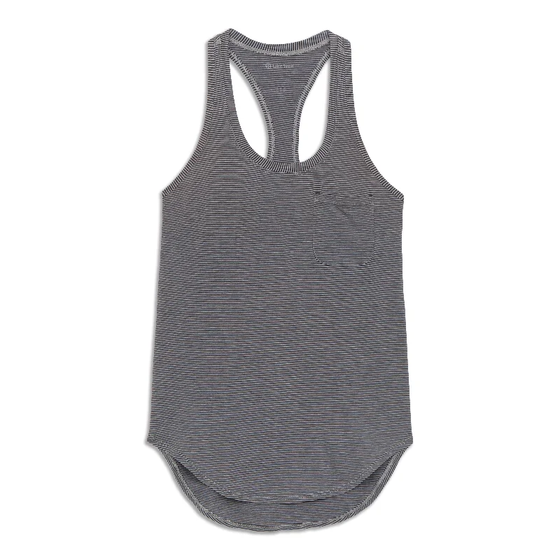 Yoga Tops for Flexibility and Recovery Poses -Yogi Racerback Tank Top - Resale