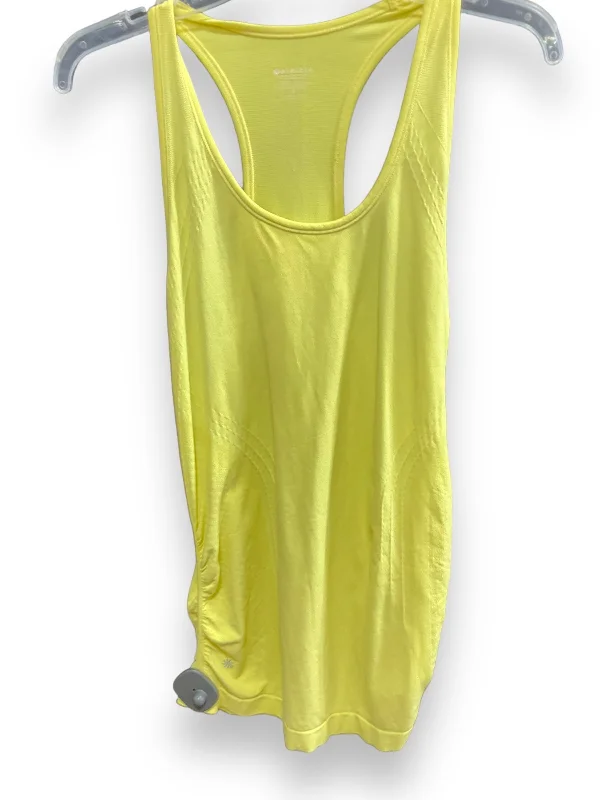 Seamless Yoga Tops for Comfort and Style -Zebra Print Athletic Tank Top Athleta, Size L