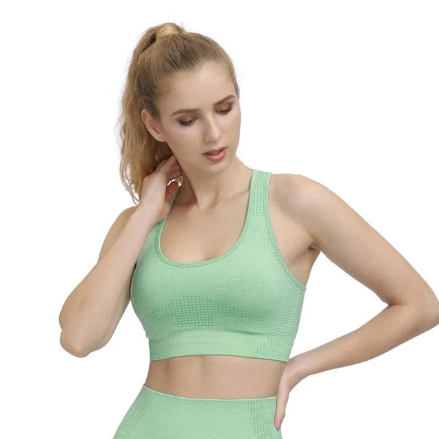 green bra set