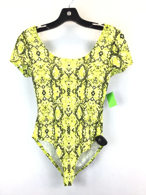 Full Yoga Set with Pants and Top -Animal Print Bodysuit Haute Monde, Size S