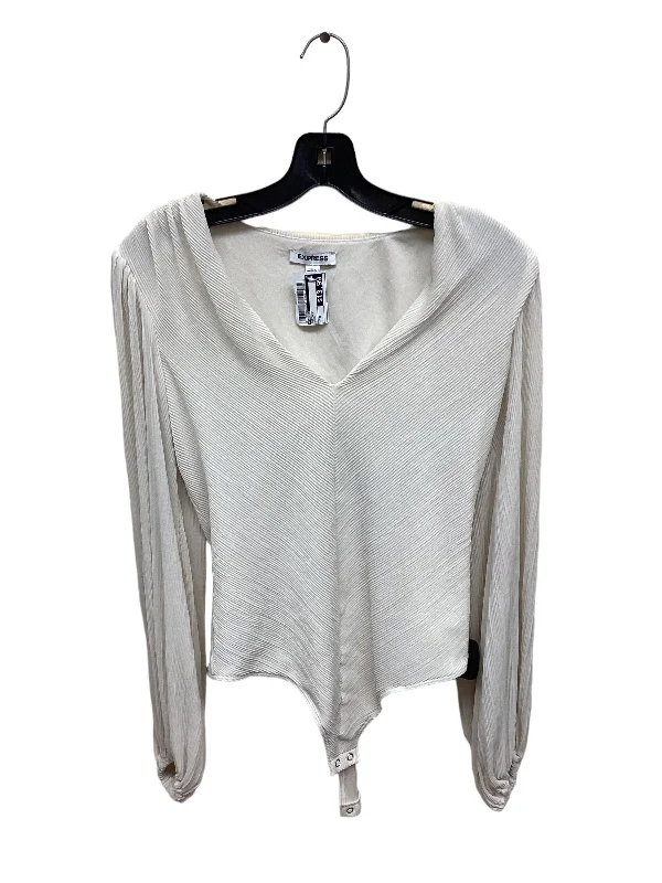 Cozy Yoga Sets -Beige Bodysuit Express, Size M