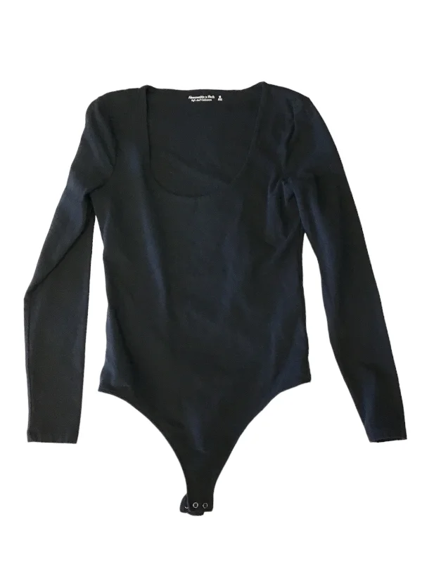 Women's Yoga Sets -Black Bodysuit Abercrombie And Fitch, Size M
