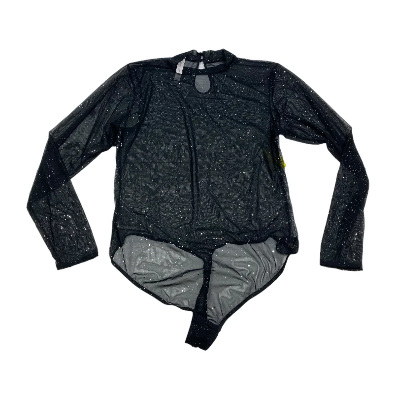 Seamless Yoga Sets -Black Bodysuit Auden, Size Xxl