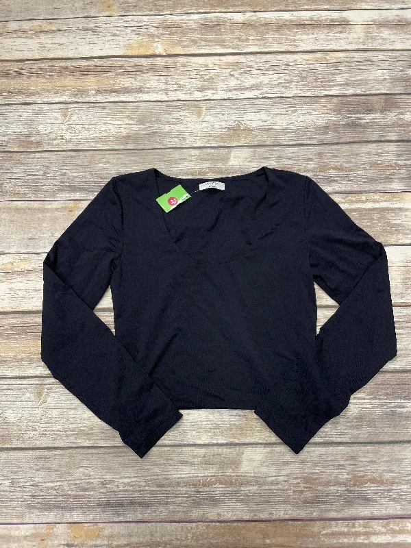 Yoga Set for Indoor Practice -Black Bodysuit Babaton, Size L