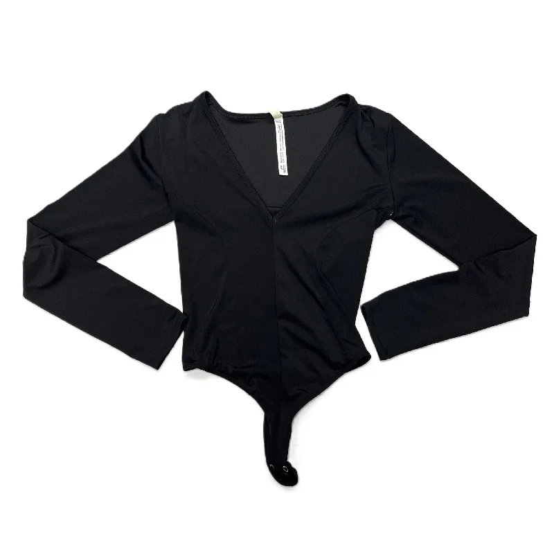 Full Coverage Yoga Sets -Black Bodysuit By Free People, Size: Xs