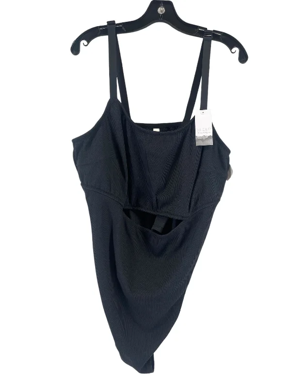 Versatile Yoga Sets -Black Bodysuit Cacique, Size 22/24