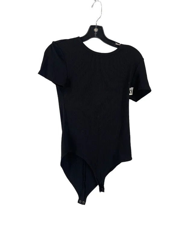 Fashionable Yoga Clothing Sets -Black Bodysuit Forever 21, Size L