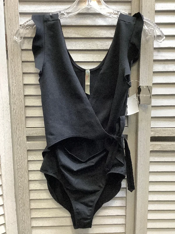 Yoga Set with Sculpting Fit -Black Bodysuit Free People, Size S