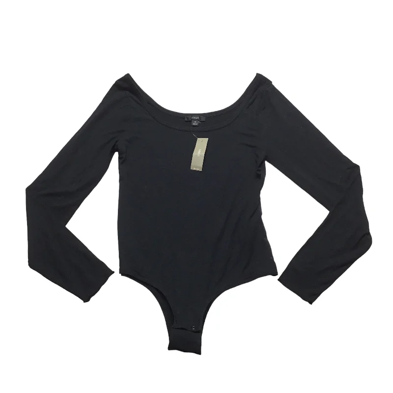 Yoga Set for Endurance Practice -Black Bodysuit J. Crew, Size M