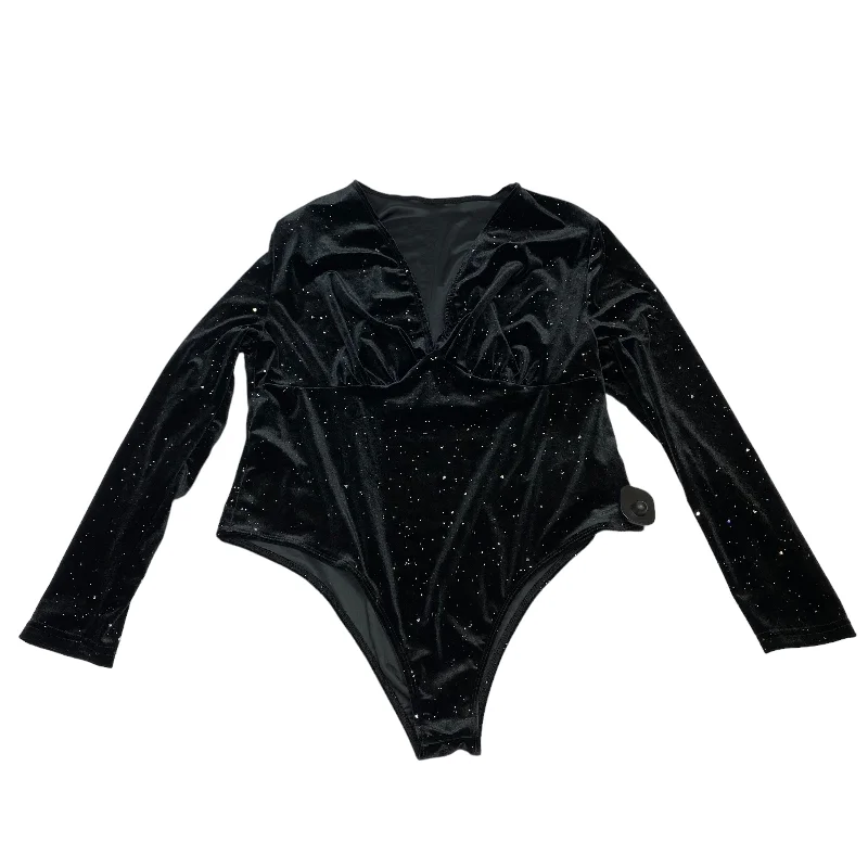 Ultimate Comfort Yoga Sets -Black Bodysuit Shein, Size 1x