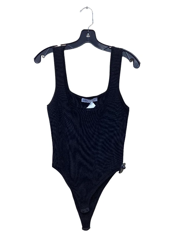 Stylish Yoga Sets -Black Bodysuit Zara, Size M