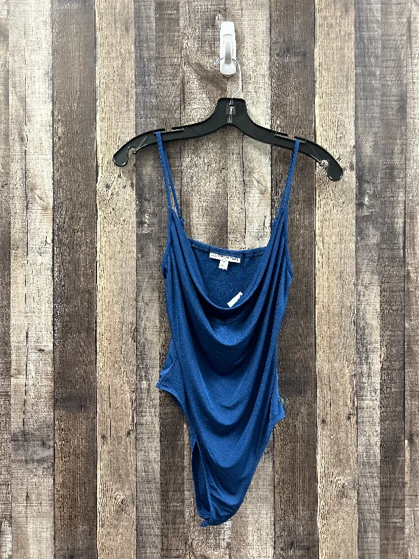 Women's Ultimate Yoga Set -Blue Bodysuit Cme, Size M