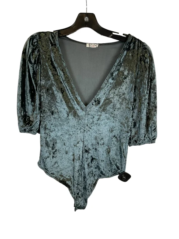 Affordable Yoga Set for Women -Blue Bodysuit Free People, Size S