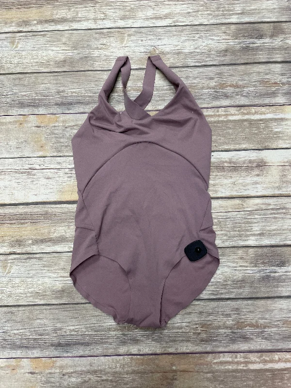 Yoga Sets with Supportive Tops -Bodysuit By Athleta In Mauve, Size: S