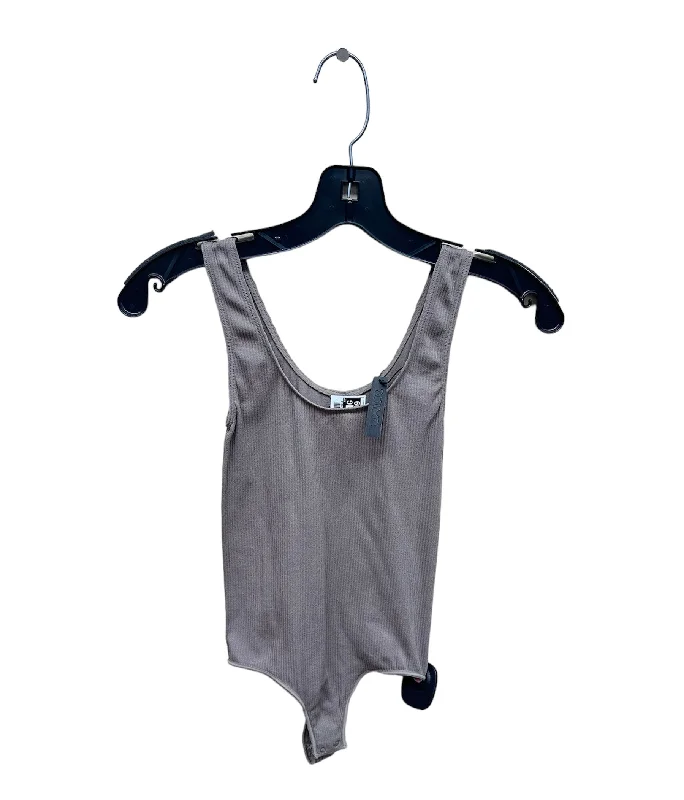 Yoga Sets for Studio and Outdoor -Brown Bodysuit Skims, Size Xs
