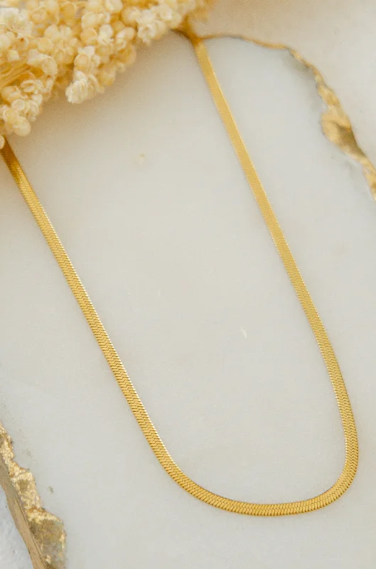 Shop Classic Women's  Necklaces & Pendants with a Modern Twist-SNAKE CHAIN ​​NECKLACE