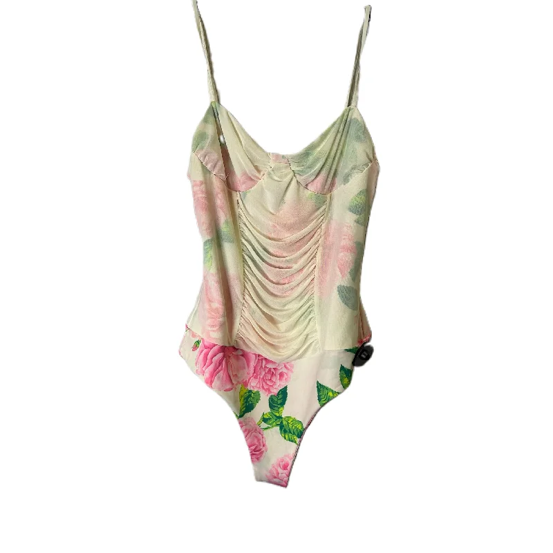 Easy Fit Yoga Sets -Cream Bodysuit By AFRM, Size: M