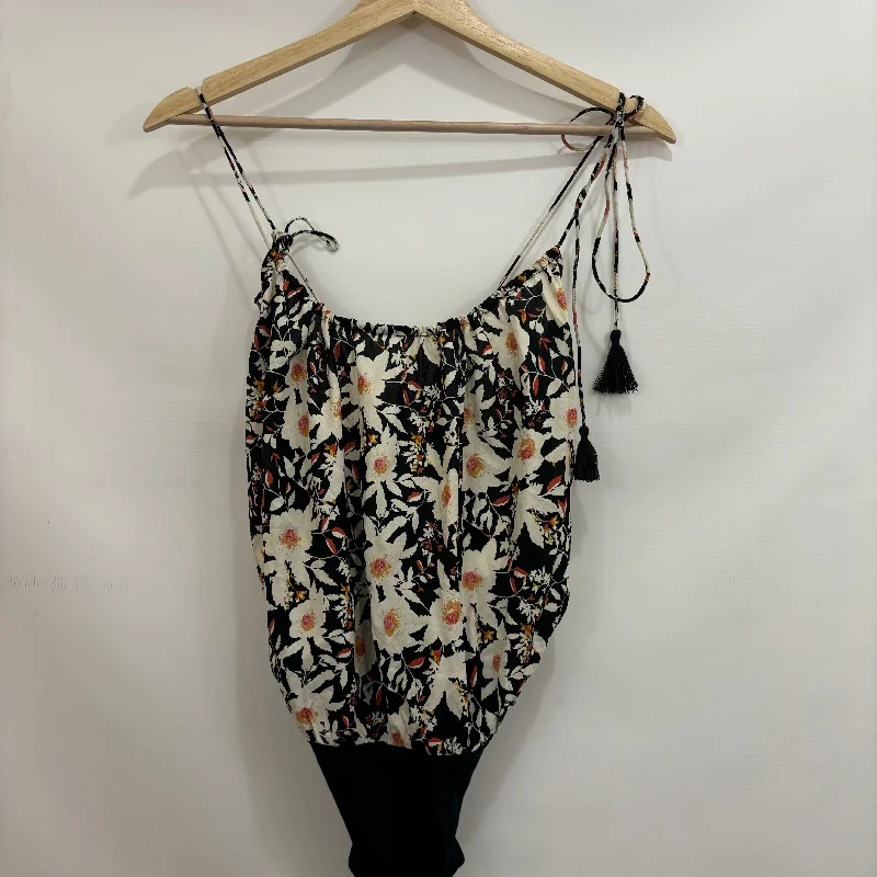 Quick-Drying Yoga Sets -Floral Print Bodysuit Free People, Size M