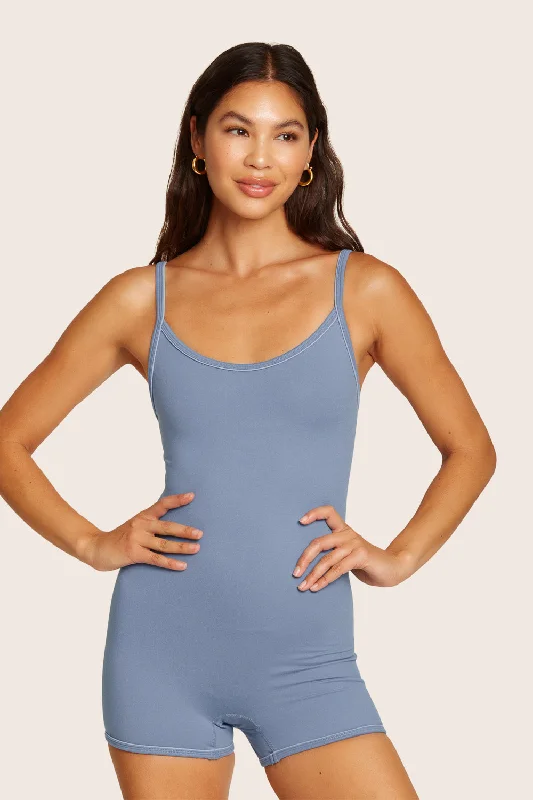 Soft and Stretchable Yoga Set -FORMCLOUD® LINE SHORTYSUIT - CRUISE