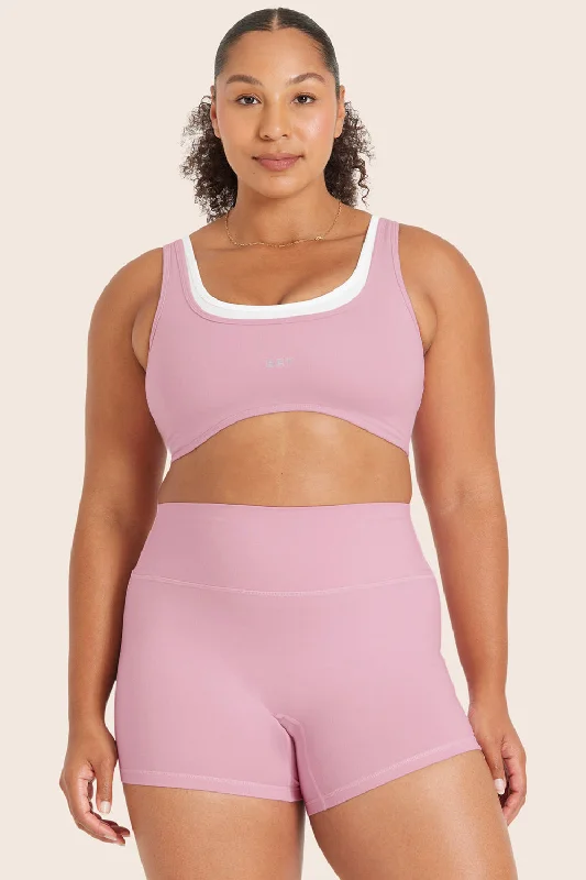 Women's High Performance Yoga Set -FORMCLOUD® LAYER RISE BRA - COWGIRL