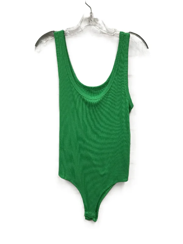 Sports Bra and Yoga Pants Set -Green Bodysuit By A New Day, Size: Xl