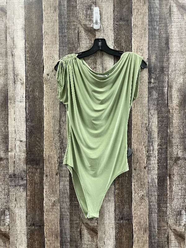 Relaxed Fit Yoga Sets -Green Bodysuit Fashion Nova, Size M