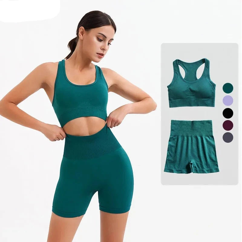 Quick-Drying Yoga Sets -Halterneck Yoga Set