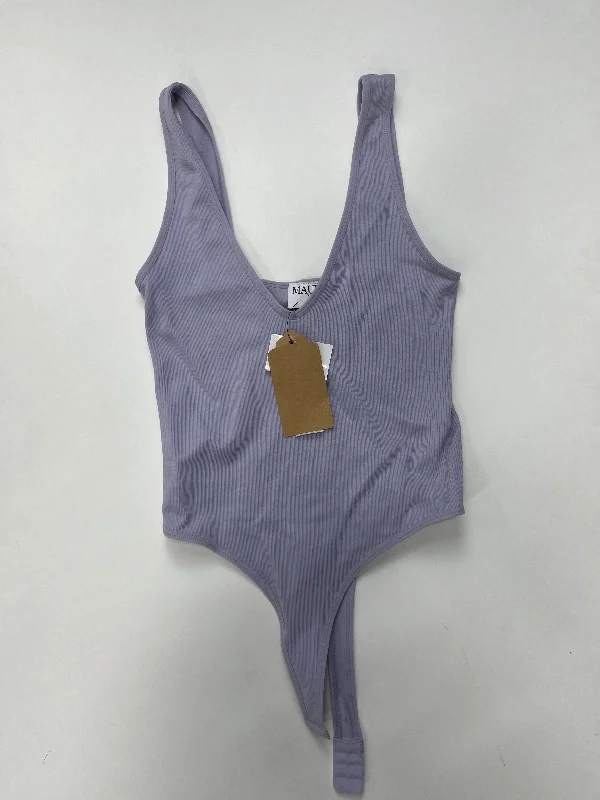 Feminine Yoga Set -Lavender Bodysuit Mauve & Mallow, Size M