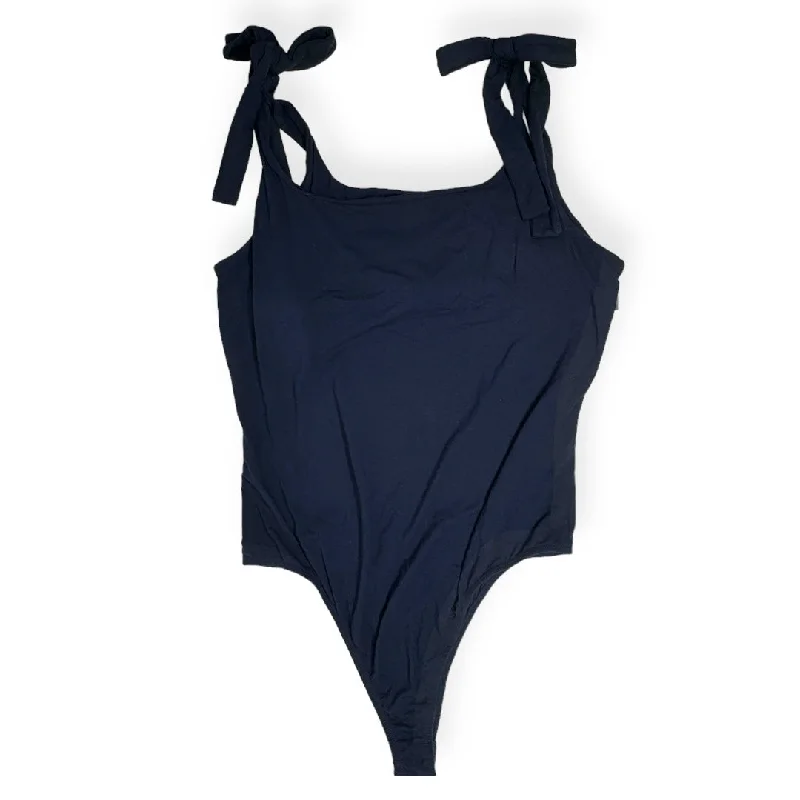 Stretchable Yoga Set for Women -Navy Bodysuit Gianni Bini, Size L