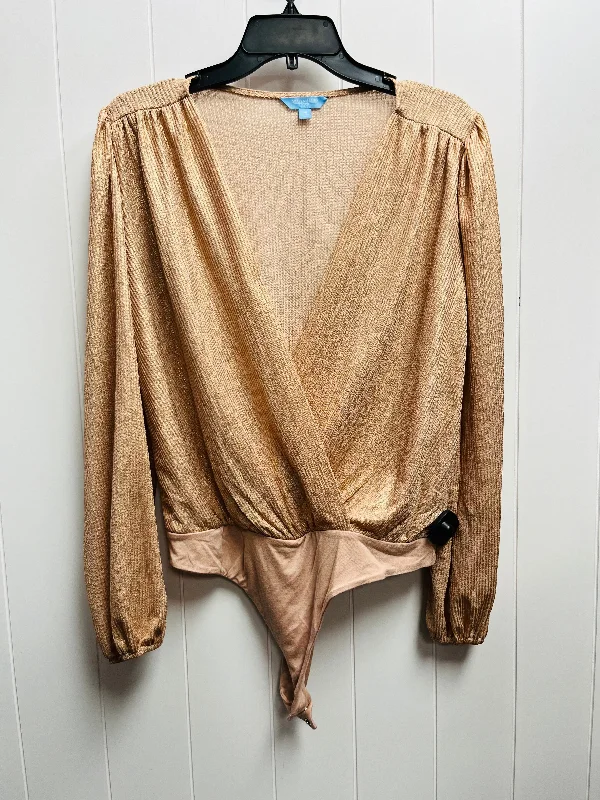 Yoga Set with Maximum Comfort -Peach Bodysuit Draper James, Size M