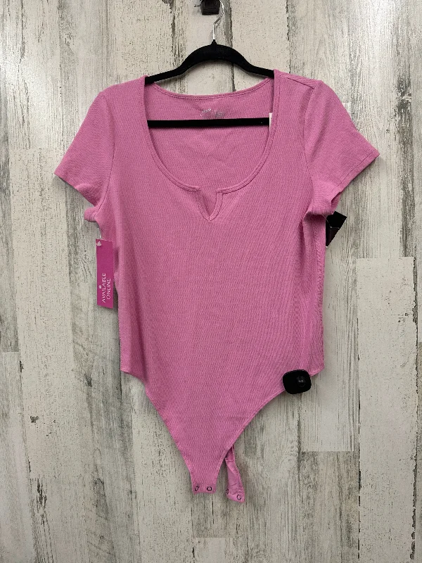 Quality Yoga Sets -Pink Bodysuit Aerie, Size Xl