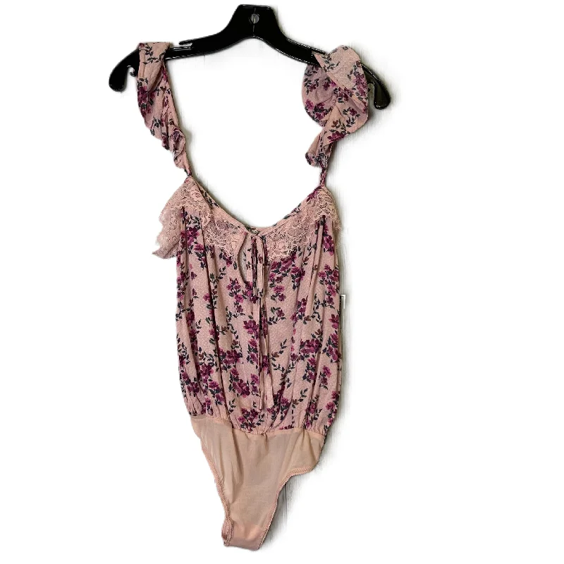 High Performance Yoga Sets -Pink Bodysuit By Free People, Size: Xs