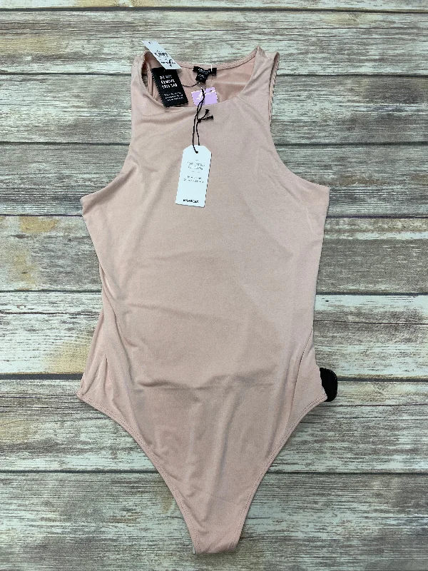 Stylish Yoga Sets for Studio and Home -Pink Bodysuit Express, Size S