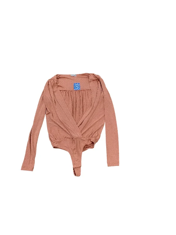 All-Weather Yoga Set -Pink Bodysuit Free People, Size S