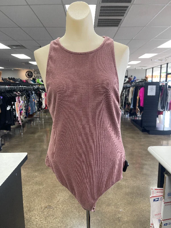 Ultimate Performance Yoga Set -Pink Bodysuit Free People, Size Xl